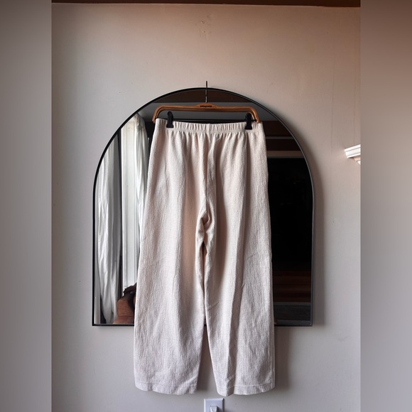 OAK + FORT | relaxed cotton gauze pant | size medium - Picture 5 of 6